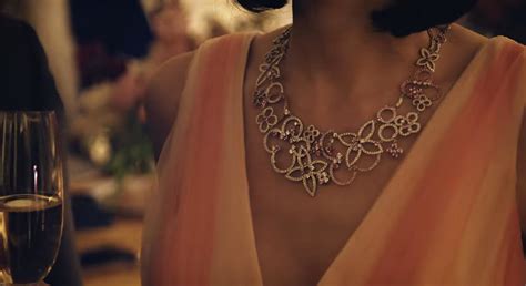 louis vuitton diamond necklace bling empire